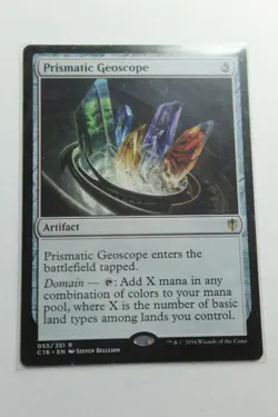 MTG Prismatic Geoscope x1- -Commander 2016-Lightly Played - Image 1