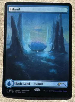 MagicCon Chicago 2025 ✨FOIL Blue Lotus Island - EXCLUSIVE RARE PROMO John Avon!! - Image 2