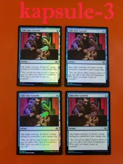 4x Take into Custody (LP-NM) | FOIL | Aether Revolt | MTG Magic Cards - Image 1