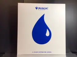 Ultra Pro Binder 12 Pocket Zip Magic the Gathering Mana Island White Blue - Image 2