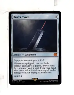 MTG SkeenAB Buster Sword from FIN. NM. - Image 1