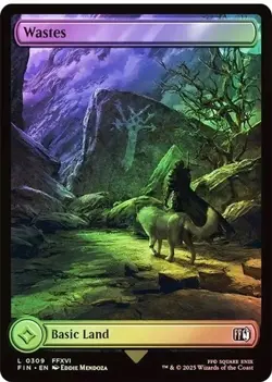 2x Wastes 0309 Foil Final Fantasy MTG Magic The Gathering NM/M - Image 1