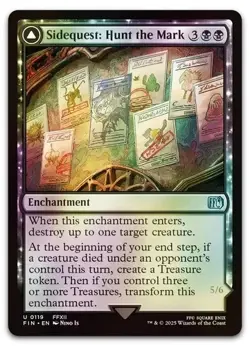 Sidequest: Hunt the Mark #119 (Foil) (NM) Final Fantasy FIN Magic MTG - Image 1