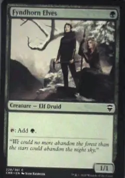 Fyndhorn Elves - Commander Legends: #228, Magic: The Gathering Nm C269 - Image 1