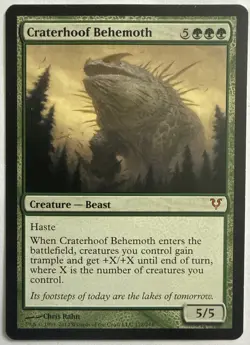Craterhoof Behemoth Avacyn Restored Regular - Image 1