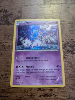 Pokemon TCG Mew Black Star Promo Holo XY192 2017 - Image 1