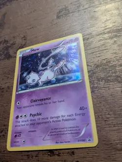 Pokemon TCG Mew Black Star Promo Holo XY192 2017 - Image 2
