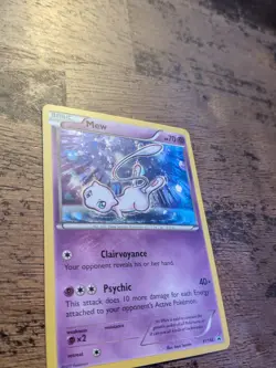 Pokemon TCG Mew Black Star Promo Holo XY192 2017 - Image 3