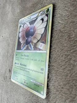 2010 Pokemon TCG HeartGold SoulSilver Butterfree Non-holo 16/123 LP/MP - Image 4