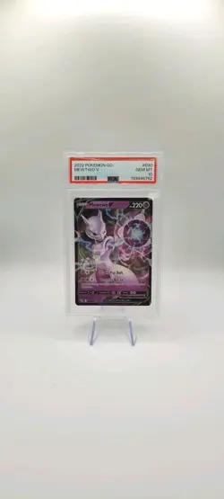 Pokemon TCG: MEWTWO V PSA 10- 030/078 Ultra Rare Card GEM MT - Image 2