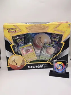 Pokemon : Hisuian Electrode V Collection Box [ SEALED ] 💎 - Image 1