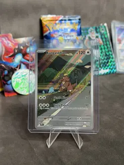 Pokemon Kangaskhan TCG 204/182 Destined Rivals Illustration Rare Holo - Image 1