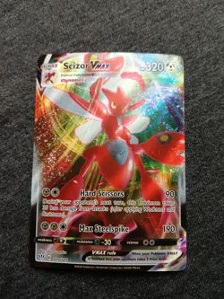Pokemon TCG Scizor VMAX 119/189 Darkness Ablaze Full Art Ultra Rare NM - Image 1