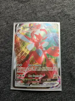 Pokemon TCG Scizor VMAX 119/189 Darkness Ablaze Full Art Ultra Rare NM - Image 4