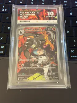 ACE 10 Team Rocket’s Houndoom 100/098 Japanese Glory Of Team Rocket Pokemon TCG - Image 1