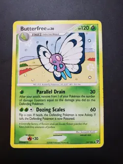 Butterfree 14/106 Great Encounters Regular Pokemon TCG Moderately Played - Image 1