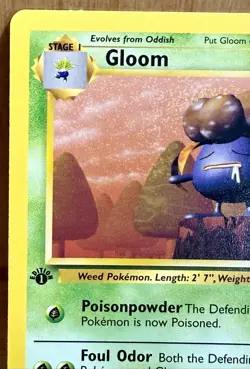Gloom 37/64 Jungle Set 1st Edition 1999 Vintage Pokemon TCG - Image 5
