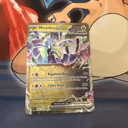 Pokemon Miraidon ex 122/162 Temporal Forces Double Rare Holo NM - Image 1