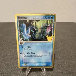 Mimikyu Delta Species SWSH136 | Pokemon Celebrations Black Star Promo - Image 1