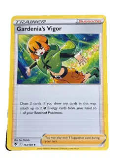New: 2022 Pokemon TCG Gardenia's Vigor 143 Astral Radiance Regular Uncommon - Image 1