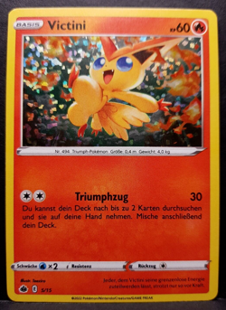 Victini 5/15 McDonalds Expresskampf Promo Holo Pokemon Pokemon Karte Deutsch NM - Image 1