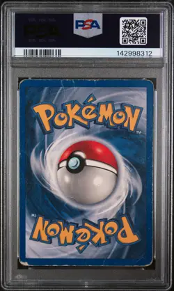 1999 POKEMON GAME SHADOWLESS #6 GYARADOS-HOLO PSA 1 - Image 2
