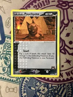 Pokemon TCG Team Magma vs Team Aqua Team Magma's Poochyena 65/95 - Image 3