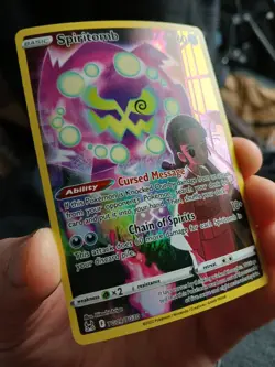 Pokemon TCG Spiritomb Tg09/Tg30 Lost Origin Trainer Gallery Full Art Holo NM - Image 1