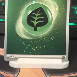 Pokemon TGC - Grass Energy Cosmic Holo Scarlet And Violet 001 Swirl - Image 2