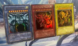 Ultra Rare Egyptian God Set GBI-001 GBI-002 GBI-003 Promo - FOIL BLEED - NM / M - Image 5
