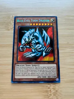 Yu-Gi-Oh Blue Eyes Toon Dragon SRL-EN000 + Messenger of Peace SRL-EN102 - Image 1
