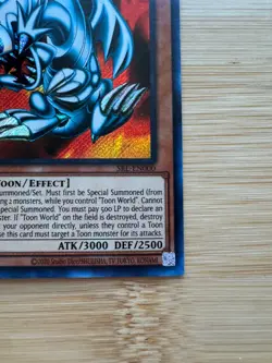 Yu-Gi-Oh Blue Eyes Toon Dragon SRL-EN000 + Messenger of Peace SRL-EN102 - Image 5