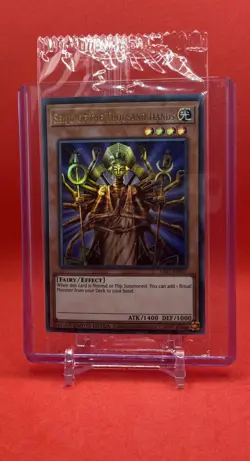 Yu-Gi-Oh! TCG Senju of the Thousand Hands LART-EN057 Sealed Promo Limited Ed. - Image 1