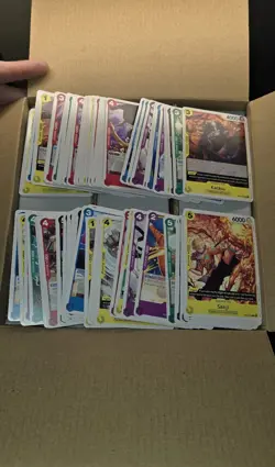 7lbs One Piece Mixed Lot Bulk NM TCG Cards NO HOLO/ NO FOIL - Image 1