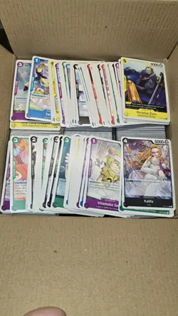7lbs One Piece Mixed Lot Bulk NM TCG Cards NO HOLO/ NO FOIL - Image 3