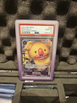 2023 One Piece Minokoala Box Topper OP02-086 Alt Art PSA 10 - Image 1