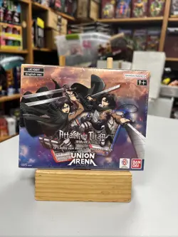 Bandai TCG Union Arena: Attack On Titan Factory Sealed 16 Pack Booster Box - Image 1