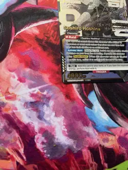 union arena kaiju no 8 Soshiro Hoshina SR ** Signature - Image 2