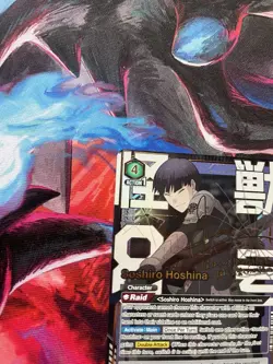 union arena kaiju no 8 Soshiro Hoshina SR ** Signature - Image 5