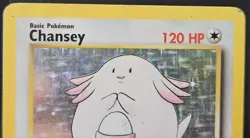 Pokemon Chansey 120 HP Holo Rare Base Set 3/102 Wizards Card 1999 - Image 2