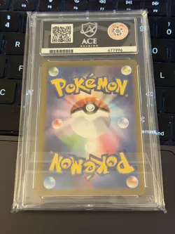 ACE 9 Pidgey 118/108 Ruler of the Black Flame Graded Japanese AR Pokemon Card - Image 2