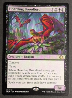 MTG Card - 1x Hoarding Broodlord - March of the Machine - NM - Magic - #110 - Image 1