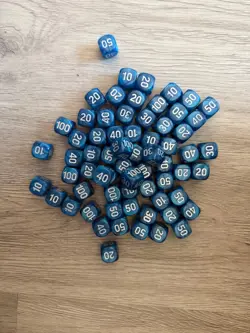 Mega Charizard X ex Ultra Premium Collection (UPC) Card Dice (66x Dice) - Image 1