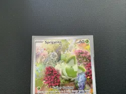 Sprigatito Paldea Evolved Full Art Holo Card 196/193 Rare Illustration - Image 2