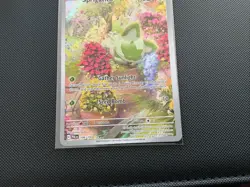 Sprigatito Paldea Evolved Full Art Holo Card 196/193 Rare Illustration - Image 3