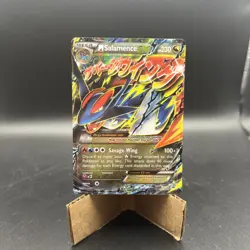Pokemon TCG M Salamence EX XY171 Promo Holo Mega 230 HP Dragon Card - Image 1