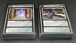 1999 Star Trek CCG: Blaze of Glory Uncommon/Common NEAR COMPLETE SET 76/80 Cards - Image 1