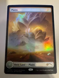 Magic MTG Plains MagicCon Foil Borderless Lotus Secret Lair Promo SLP 0031 NM - Image 2