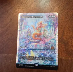 Harmonized Crescendo (0394) (Showcase) (Fracture Foil) Lorwyn Eclipsed Foil - Image 1