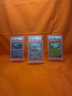 Pokemon TCG Lot of 3 PSA Graded Cards - Image 1